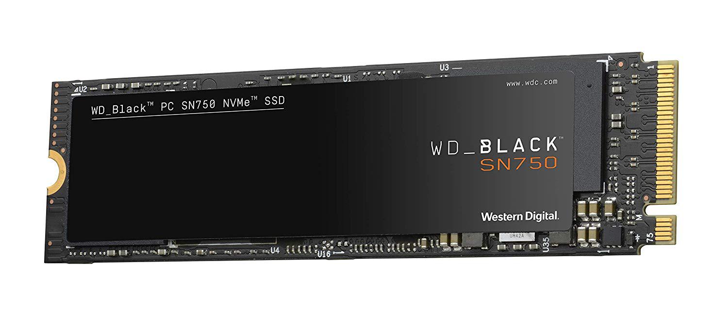 SSD WD Black SN750 500GB PCI Express 3.0 x4 M.2 2280