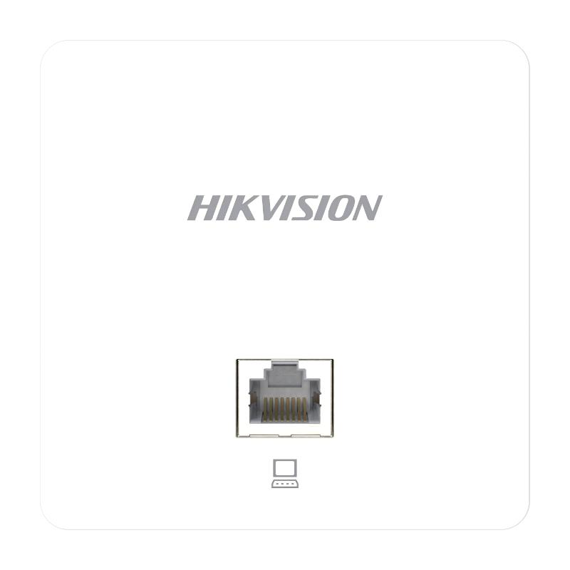 Wi-Fi 5 1200M In-Wall Access Point Hikvision DS-3WAP521-SI 2 Gigabit LAN Ports with 1 PoE Input 802.11ac Wave 2 1167 Mbps 86 mm Wall Junction Box for Easy Installation 50+ Concurrent User Connections Auto RF Optimization Support Intelligent Fast Roaming Dimensiuni: 86 mm × 86 mm × 35 mm Greutate