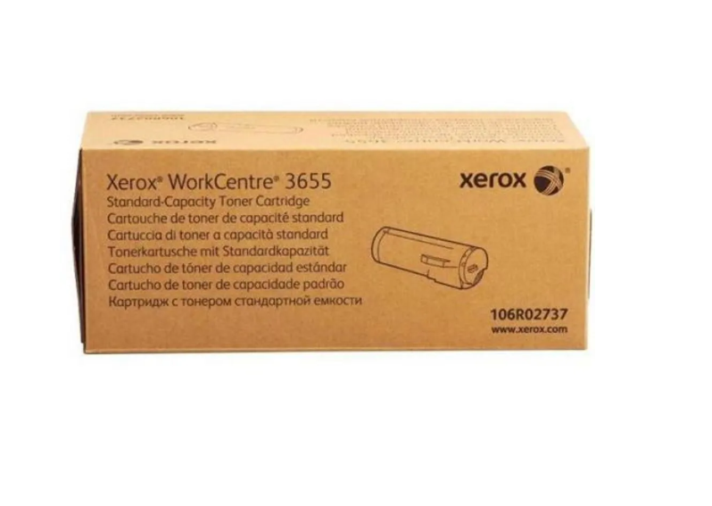 Toner Xerox 106R02737, black, 6.1 k, WorkCentre 3655.