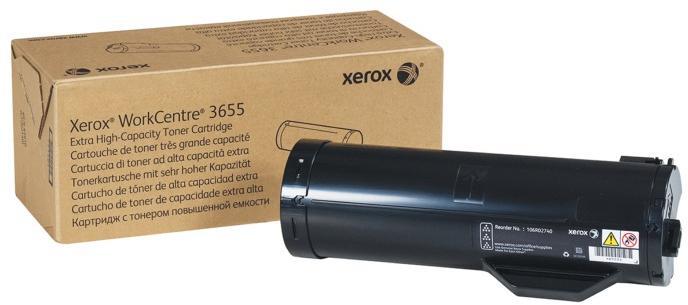 Toner Xerox 106R02741, black, 25.9 k, WorkCentre 3655.