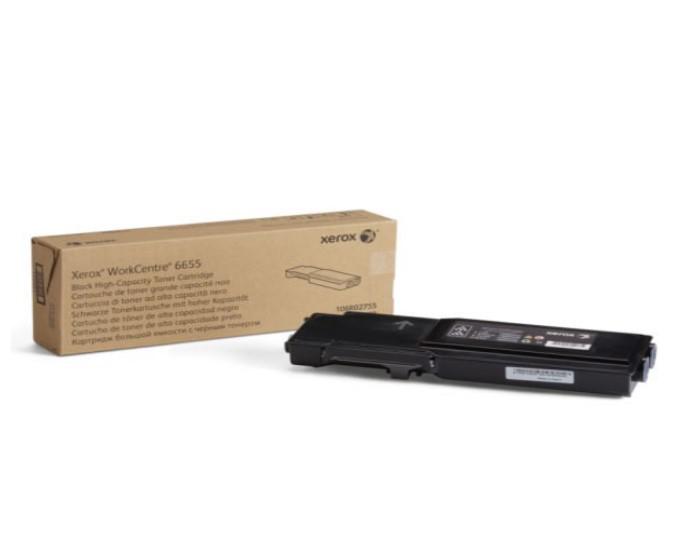 Toner Xerox 106R02755 negru, capacitate 12k, pentru WorkCentre 6655.