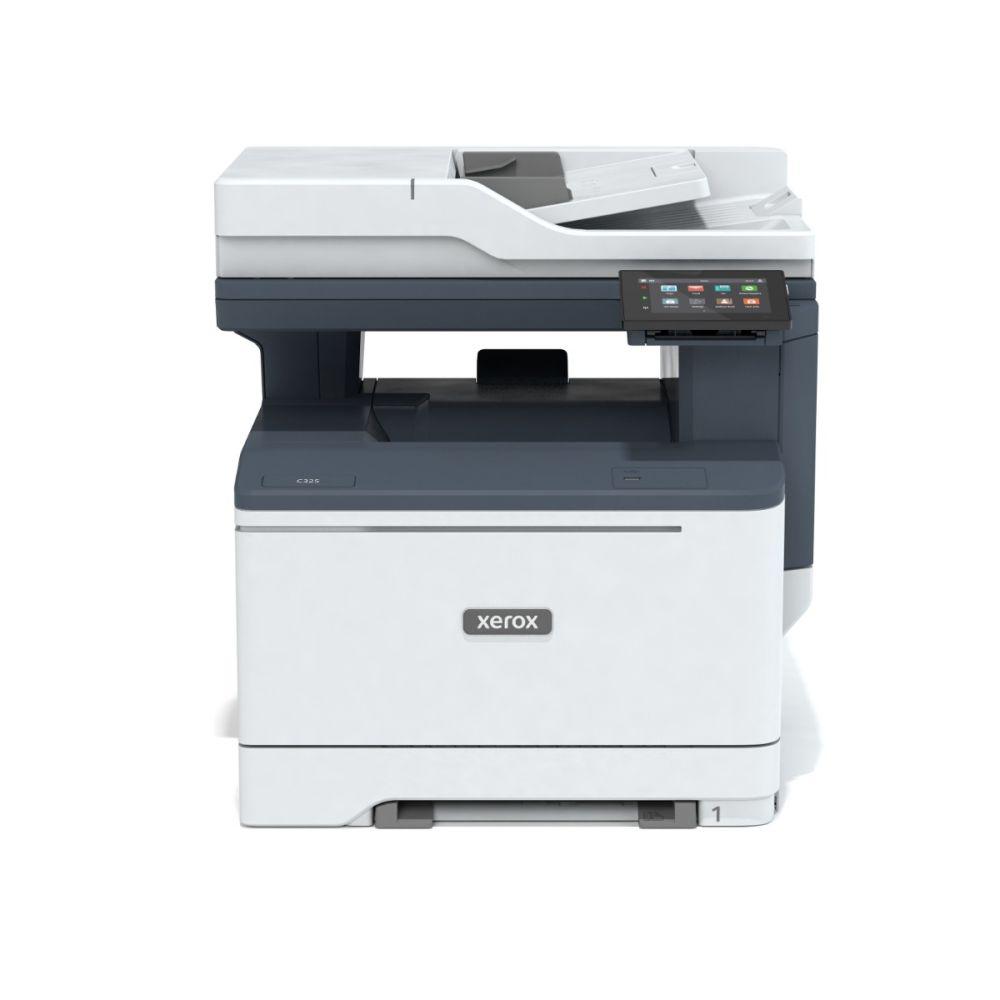 Multifunctional laser color Xerox C325V_DNI, dimensiune A4 (Printare,Copiere, Scanare, Fax), Dimensiune: A4, Viteza Până la 35 ppm color/alb-negru Letter/Până la 33 ppm color/alb-negru A4, Rezolutie Tipărire: 1200 x 1200 dpi, calitate culoare de 4800, Copiere: Până la 600 x 600 dpi, Memorie 2GB RAM