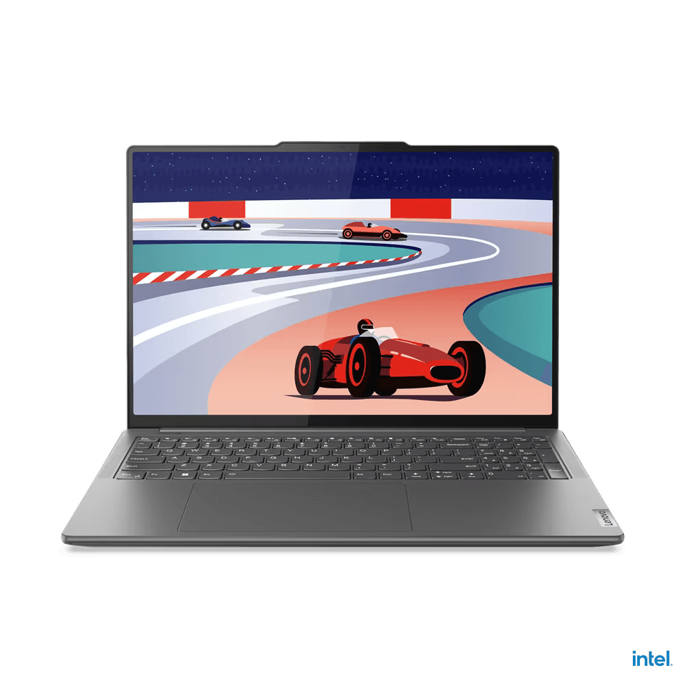 Laptop Lenovo Yoga Pro 9 16IRP8, 16" 3.2K (3200x2000) Mini LED 1200nits Glossy / Anti-fingerprint, 100% DCI-P3, 100% Adobe® RGB, 100% sRGB, 165Hz, Eyesafe®, DisplayHDR™ 1000, Dolby® Vision™, Glass, Touch, OGM, 10-point Multi-touch, Intel® Core™ i9-13905H, 14C (6P + 8E) / 20T, P-core 2.6 / 5.4GHz